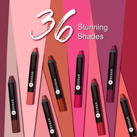 SUGAR Cosmetics  Matte As Hell Crayon Lipstick 35 Claire Redfield (Pure red)2.8gm