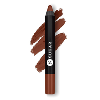 SUGAR Cosmetics  Matte As Hell Crayon Lipstick 16 Claire Underwood (Burnt Orange) 2.8gm
