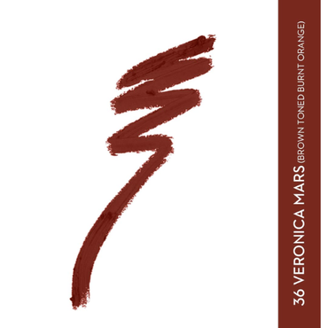 SUGAR Cosmetics  Matte As Hell Crayon Lipstick 36 Veronica Mars (Brown Toned Burnt Orange)2.8gm