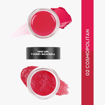 SUGAR Tipsy Lips Scrub + Balm Duo 02 Cosmopolitan