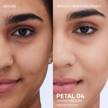 Nykaa All Day Matte Long Wear Liquid Foundation For Normal To Combination Skin - Petal 04(30ml)