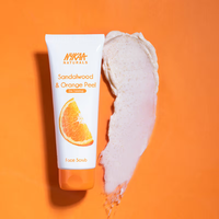 Nykaa Naturals Sandalwood & Orange Peel Face Scrub For Exfoliation & De-Tanning (100gm)