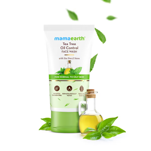 Mama Earth Tea Tree Pimple Control Face Wash with Tea Tree & Salicylic for Oily & Acne-Prone Skin