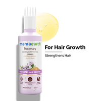 Mama Earth Rosemary Hair Growth Oil with Rosemary & Methi Dana for Promoting Hair Growth