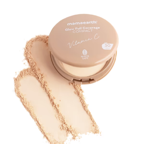 Mamaearth Glow Full Coverage Compact SPF 30