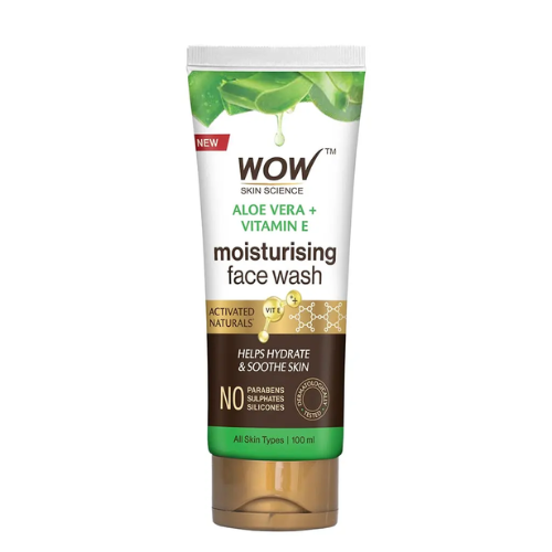 WOW Aloe Vera Hydrating Face Wash | 100 ml (Buy 1)