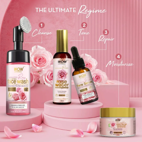 WOW Himalayan Rose Super Lite Gel Moisturizer | 50 ml