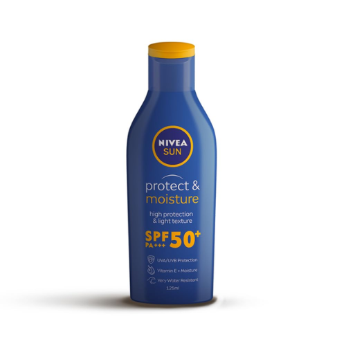 NIVEA Sun SPF 50 Lotion 125ml | Broad Spectrum UV Protection