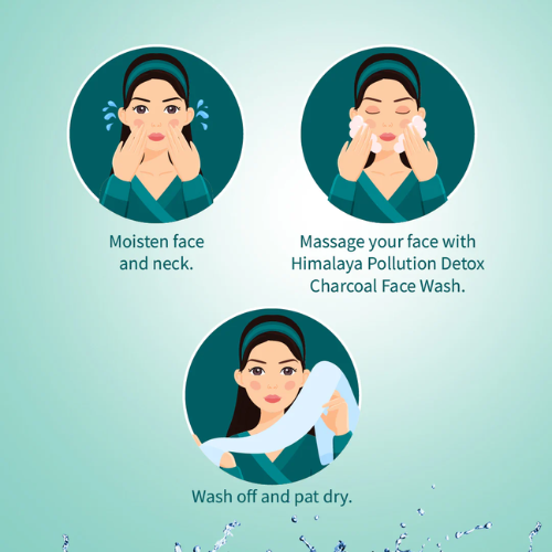 Himalaya Pollution Detox Charcoal Face Wash | Deep Cleansing