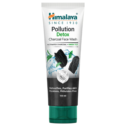 Himalaya Pollution Detox Charcoal Face Wash | Deep Cleansing