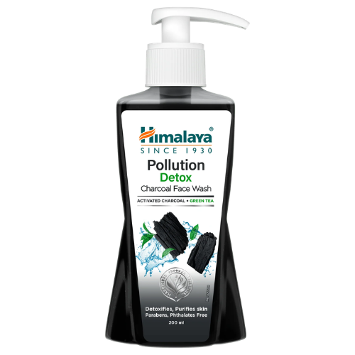 Himalaya Pollution Detox Charcoal Face Wash | Deep Cleansing