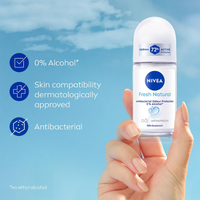 NIVEA Fresh Natural Roll On – 48H Odor Protection