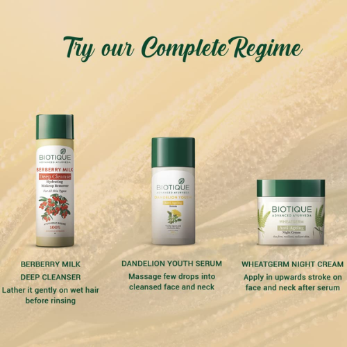 BIOTIQUE Wheatgerm Anti-Ageing Night Cream