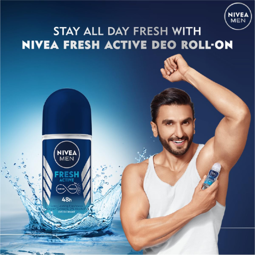 NIVEA MEN Fresh Active Anti-Perspirant Roll-On 50ml