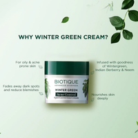 Biotique Winter Green Acne Control Cream 15g
