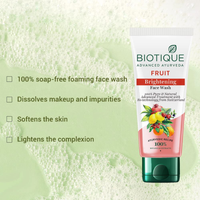 Biotique Fruit Brightening Face Wash for Glowing Skin
