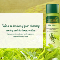 BIOTIQUE Tea Tree Facial Toner 120ml | Oil Control