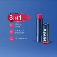 NIVEA Pink Lip Balm | Hydrating & Natural Tint