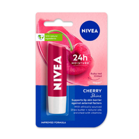NIVEA Cherry Shine Lip Balm | Tinted & Hydrating Care