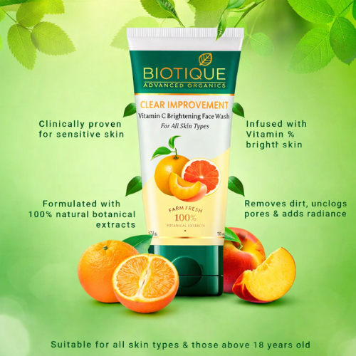 Biotique Vitamin C Brightening Face Wash 150ml