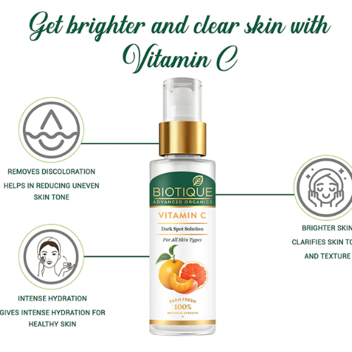 BIOTIQUE Vitamin C Dark Spot Solution 30ml