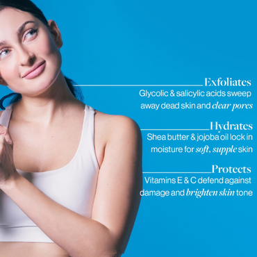 Be Bodywise 7% Glycolic Acid Exfoliating Body Stick 30g