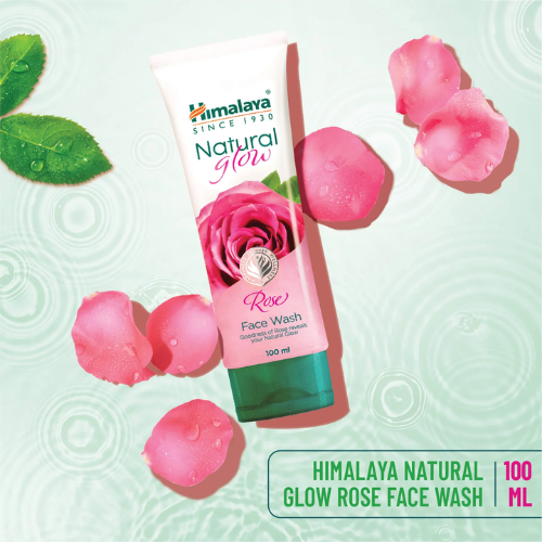 Himalaya Natural Glow Rose Face Wash | Gentle Glow Cleanser