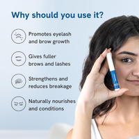 Be Bodywise Brow & Lash Growth Serum for Fuller Brows