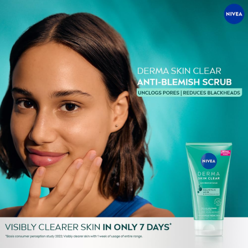 NIVEA Derma Skin Clear Scrub | Clear & Smooth Skin