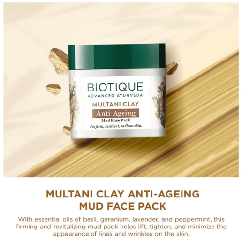 Biotique Multani Clay Anti-Ageing Face Pack 75g