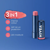 NIVEA Rose Lip Balm | Hydrating & Tinted Lip Care