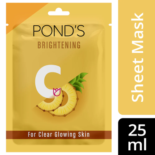 POND'S Vitamin C Brightening Sheet Mask | Pineapple Glow