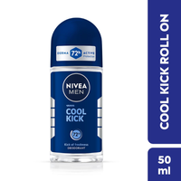NIVEA Men Cool Kick Deo Roll On 50ml – Long-Lasting Freshness