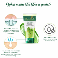 BIOTIQUE Tea Tree Skin Clearing Face Wash 150ml
