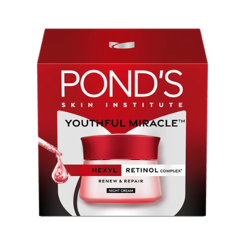 POND'S Youthful Miracle Hexyl Retinol Night Cream 50g