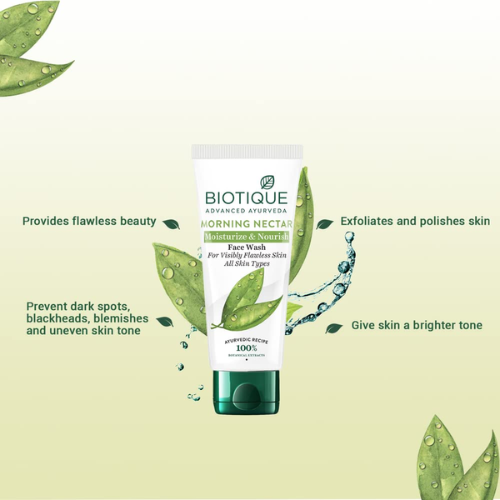 Biotique Morning Nectar Face Wash for Dry Skin
