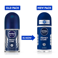 NIVEA Men Protect & Care Deo Roll On 50ml | 48H Protection