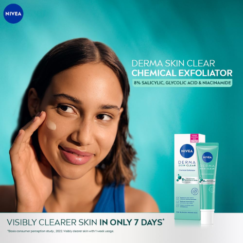 NIVEA Derma Skin Clear Exfoliator | Clear & Smooth Skin