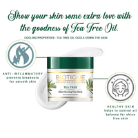 Biotique Tea Tree Skin Clearing Clay Mask 70g