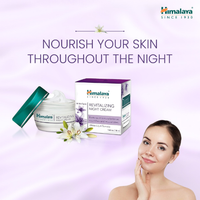 Himalaya Revitalizing Night Cream for Glowing Skin 50g