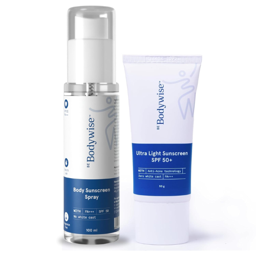 Be Bodywise Suncare Duo for Face & Body | SPF Protection