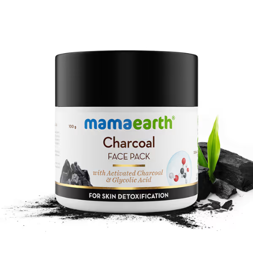 Mamaearth Charcoal Face Pack 100g | Detox & Clear Skin