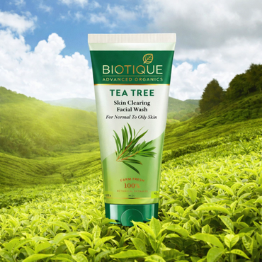 BIOTIQUE Tea Tree Skin Clearing Face Wash 150ml