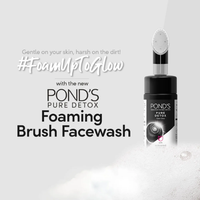 POND'S Pure Detox Foaming Brush Facewash 150 ml
