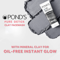POND'S Pure Detox Mineral Clay Facial Foam 90gm