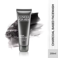 Clinique For Men Charcoal Face Wash 200ml | Deep-Clean Cleanser