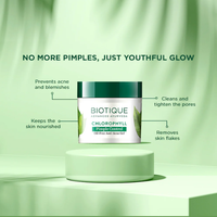 Biotique Chlorophyll Anti-Acne Gel 50g | Oil-Free Care
