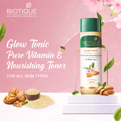 Biotique Glow Tonic Vitamin E Toner 120 ml