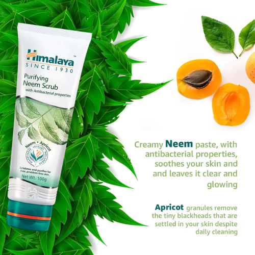 Himalaya Purifying Neem Face Scrub | Deep Cleansing Scrub