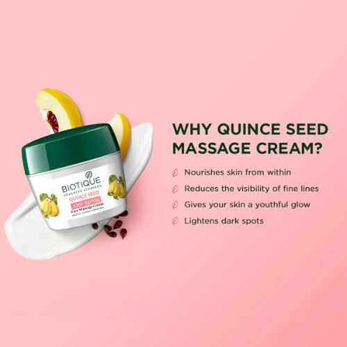 BIOTIQUE Quince Seed Anti-Ageing Face Cream